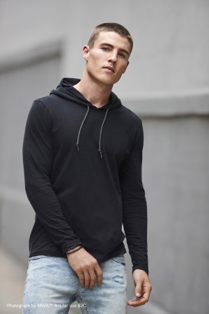 Fashion L/S Hooded Tee (u)