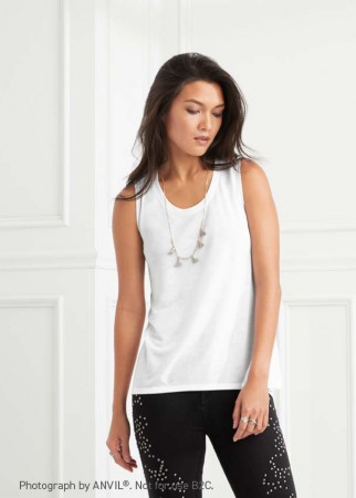 Freedom sleeveless tee (w)